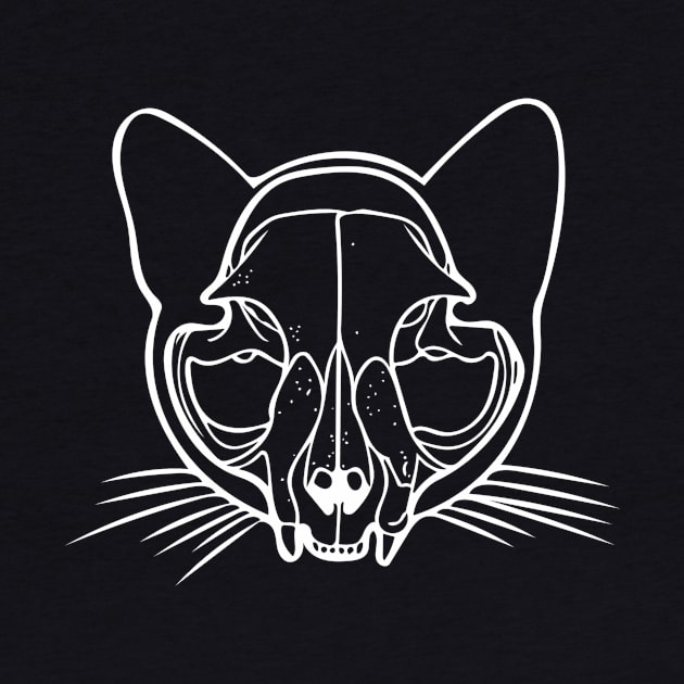 Cat Skull by LoraMaze